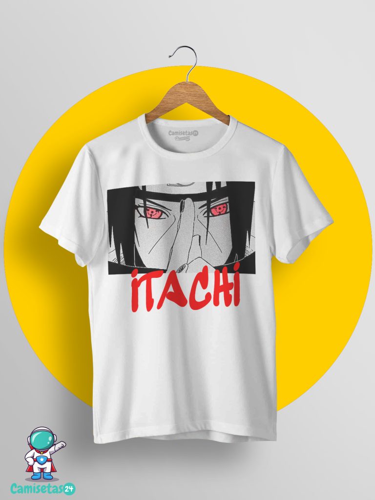 Camiseta Itachi Naruto Manga Camisetas Personalizadas Camisetas24