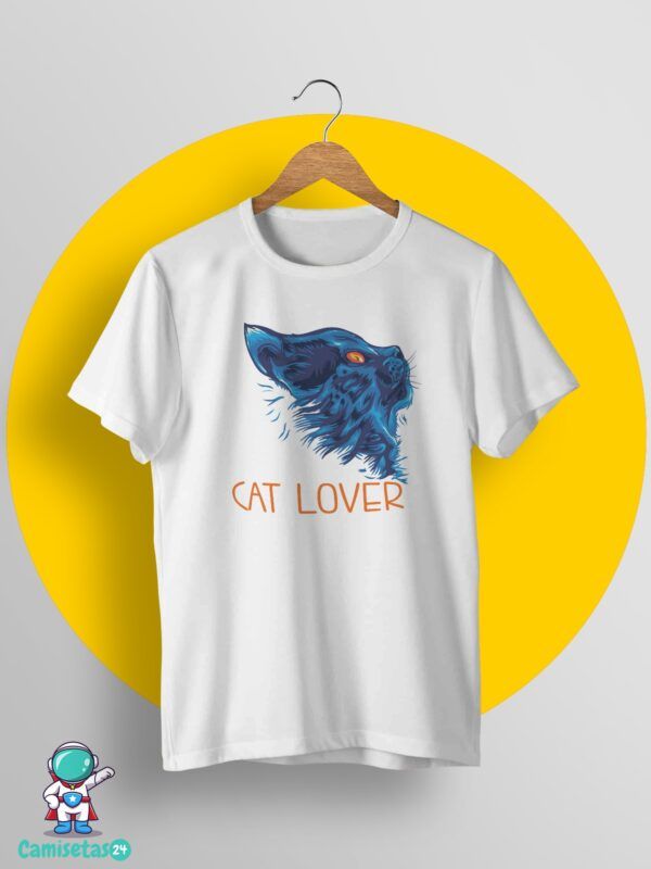 camiseta cat lover