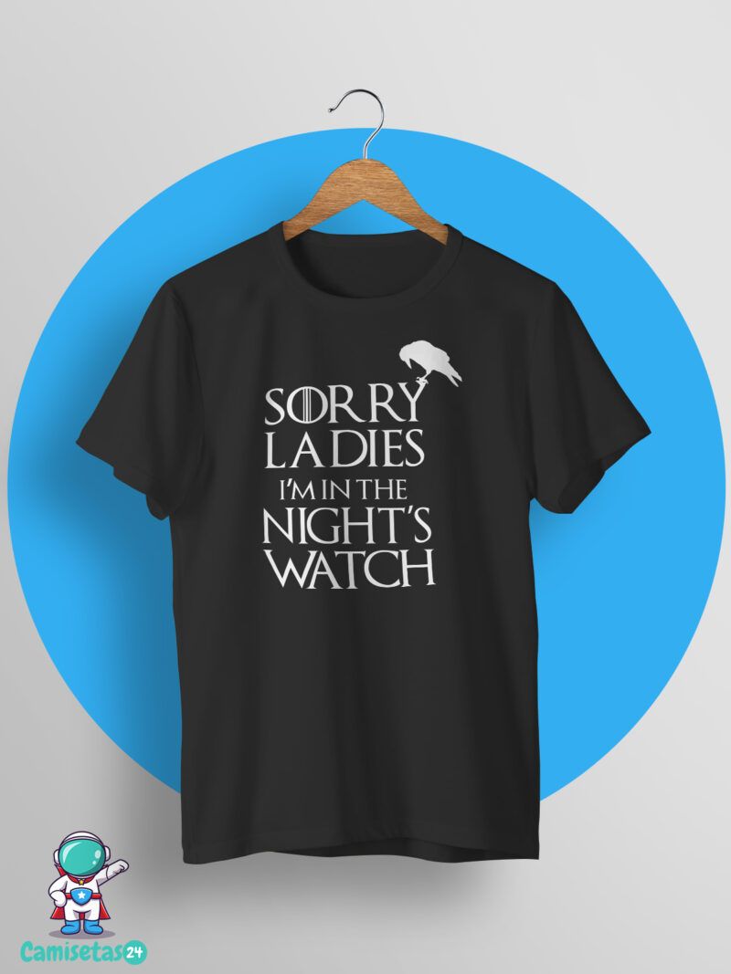 camiseta GOT sorry ladies