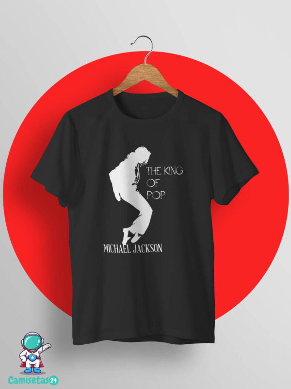 camisetas personalizadas michael Jackson rey del pop