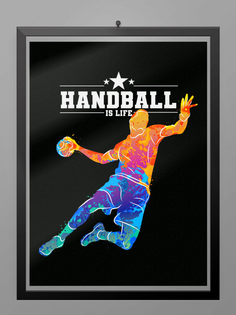 diseño handball balonmano