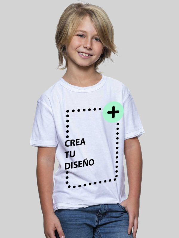 camiseta PERSONALIZADA PARA NIÑOS