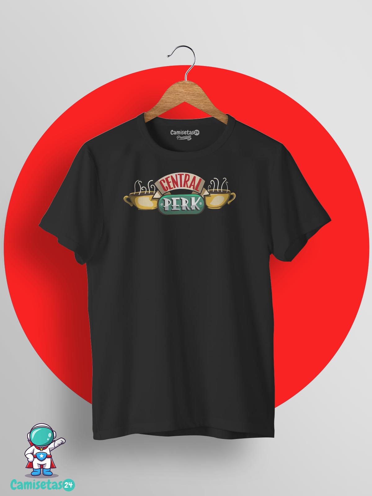 Fe ciega Pez anémona cráneo Camiseta Central Perk Friends - Camisetas Personalizadas | Camisetas24