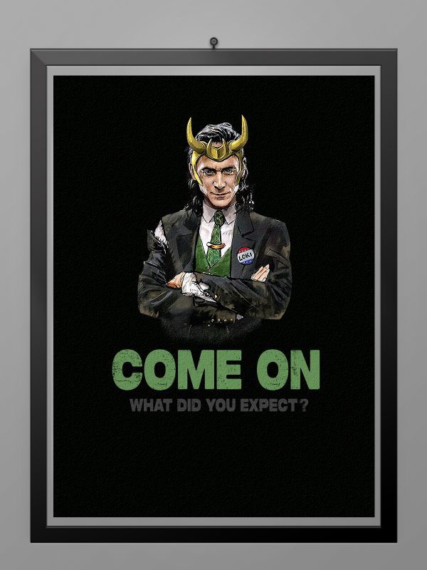 Loki Come on poster