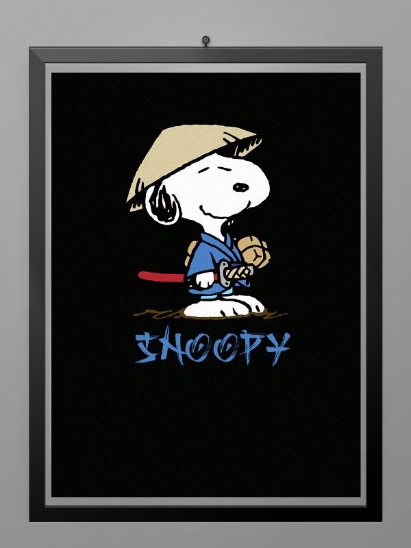 Snoopy Oriental poster