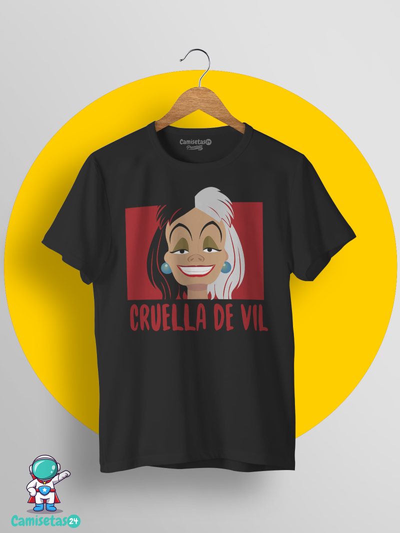 Camiseta Cruella de Vil