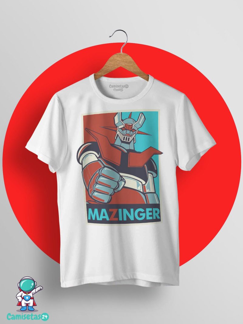 Camiseta Mazinger Z blanca