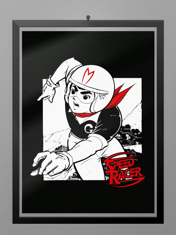 poster Meteoro Speed Race Comic