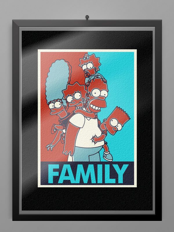 Poster Simpsons Family