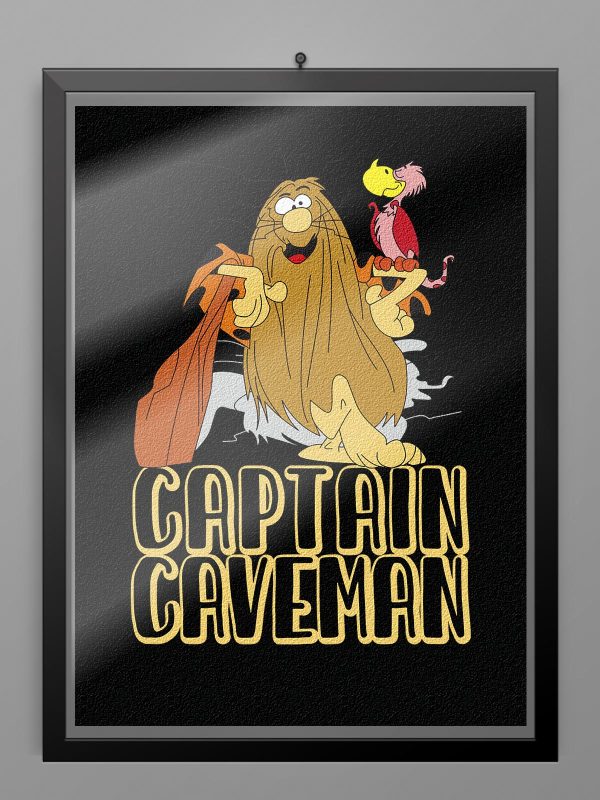 poster Captain Caveman 03