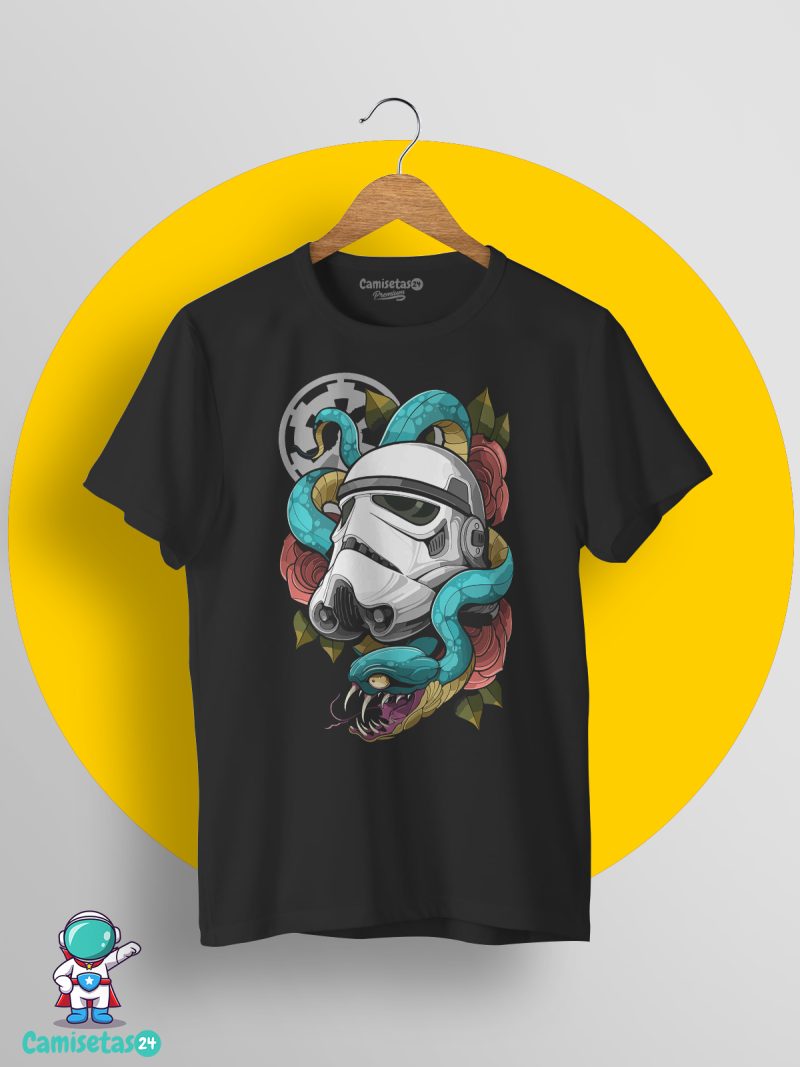 Camiseta Stormtooper Colors Serpiente negra