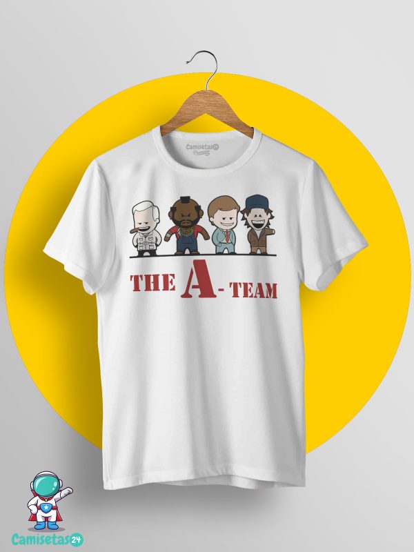 Camiseta The Team A blanca