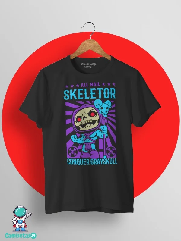 Camiseta Skeletor The Conqueror negra