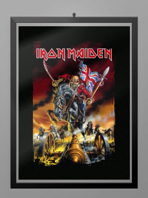 Camiseta Iron Maiden 01 poster