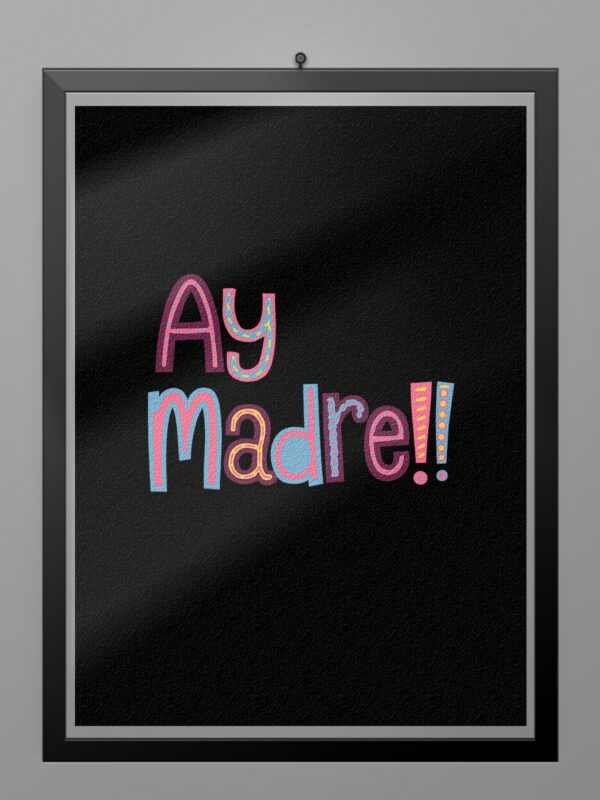 Camiseta Asturias Ay Madre 03 poster