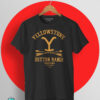 Camiseta Yellowstone Montana negra