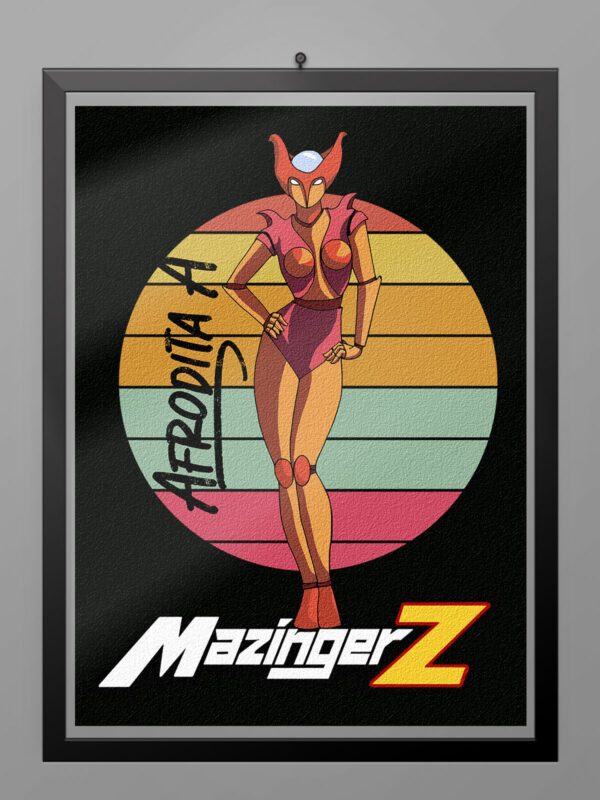 Camiseta Afrodita A retro poster