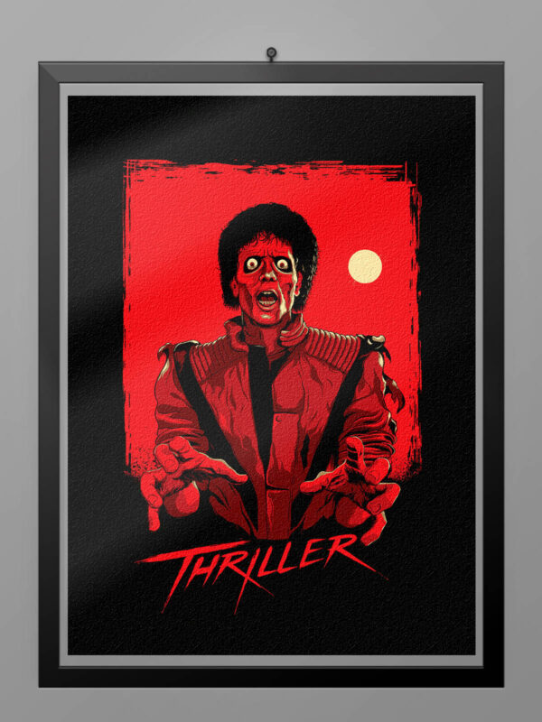 Camiseta Michael Jackson Thriller poster