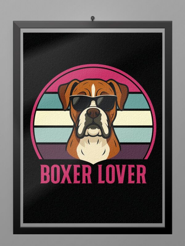 Camiseta Boxer Lover POSTER