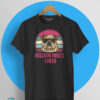 Camiseta Bulldog Ingles Lover negra