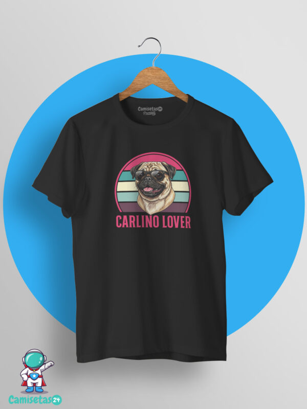 Camiseta Carlino Lover negra