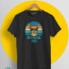 Camiseta Chihuahua Papi negra