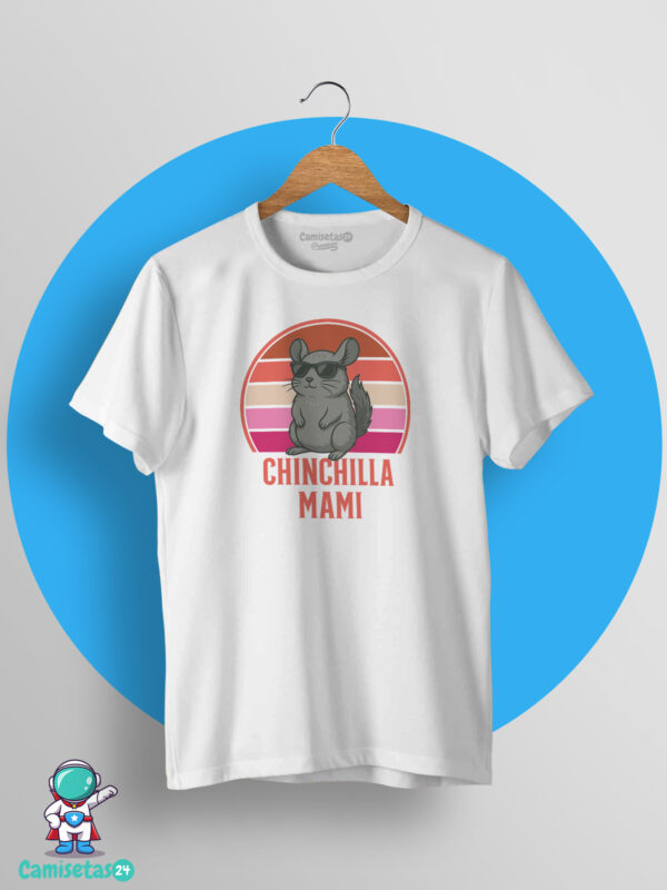 Camiseta Chinchilla Mami blanca